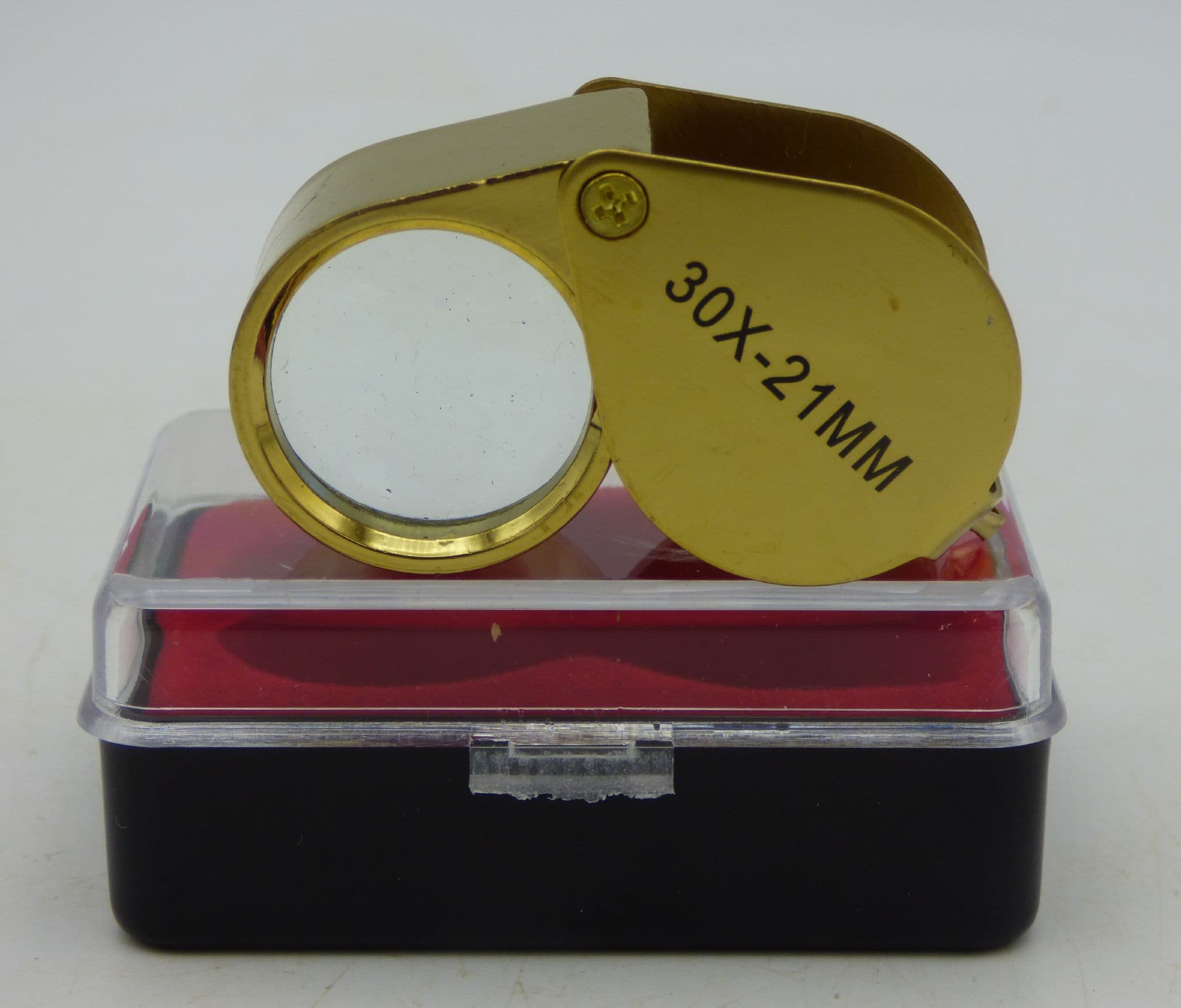 Pocket Hand Magnifier Lens Jewellers Loupe