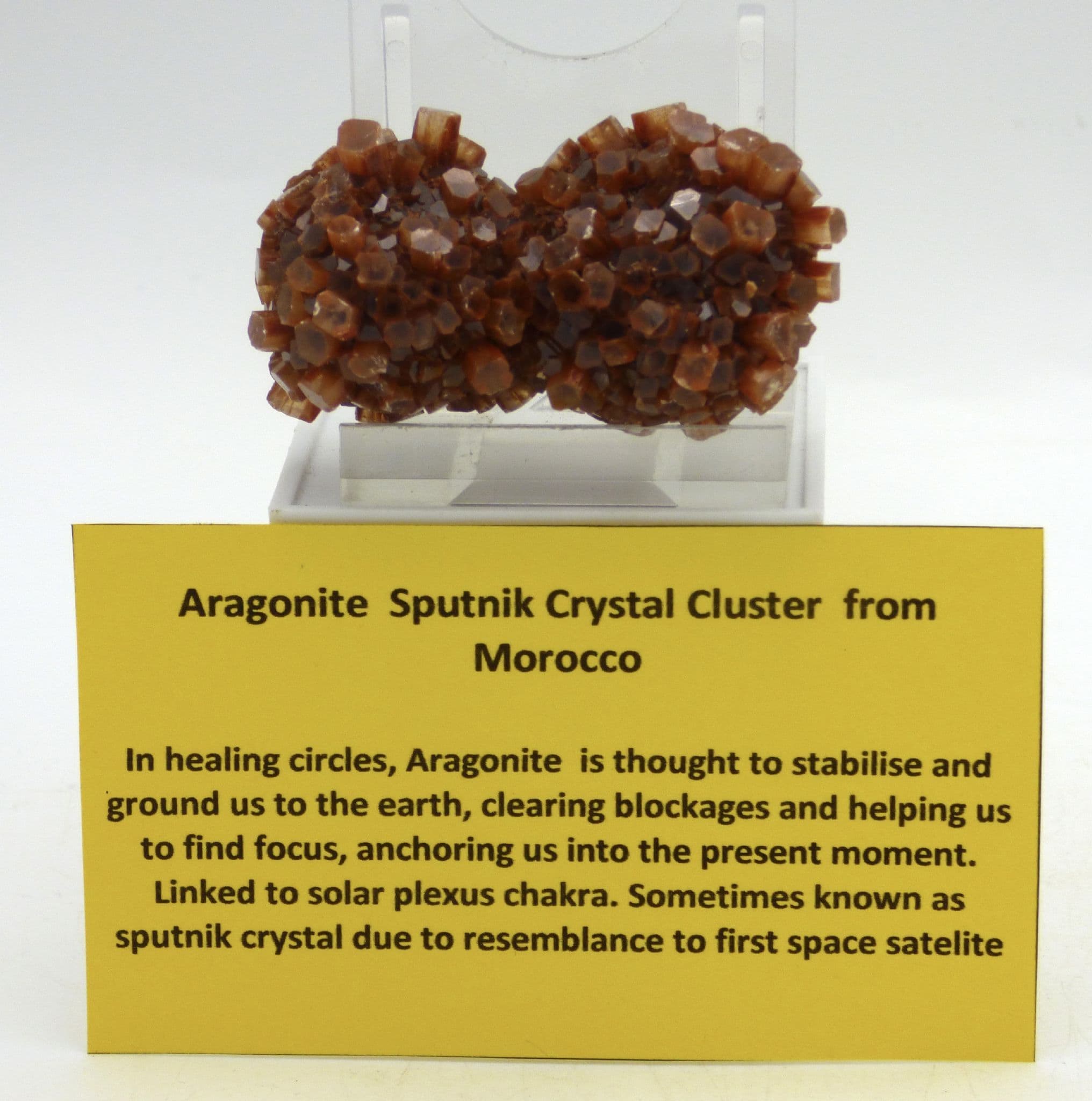 Aragonite Sputnik Crystal Healing Mineral Clusters  in Gift Bag (1)