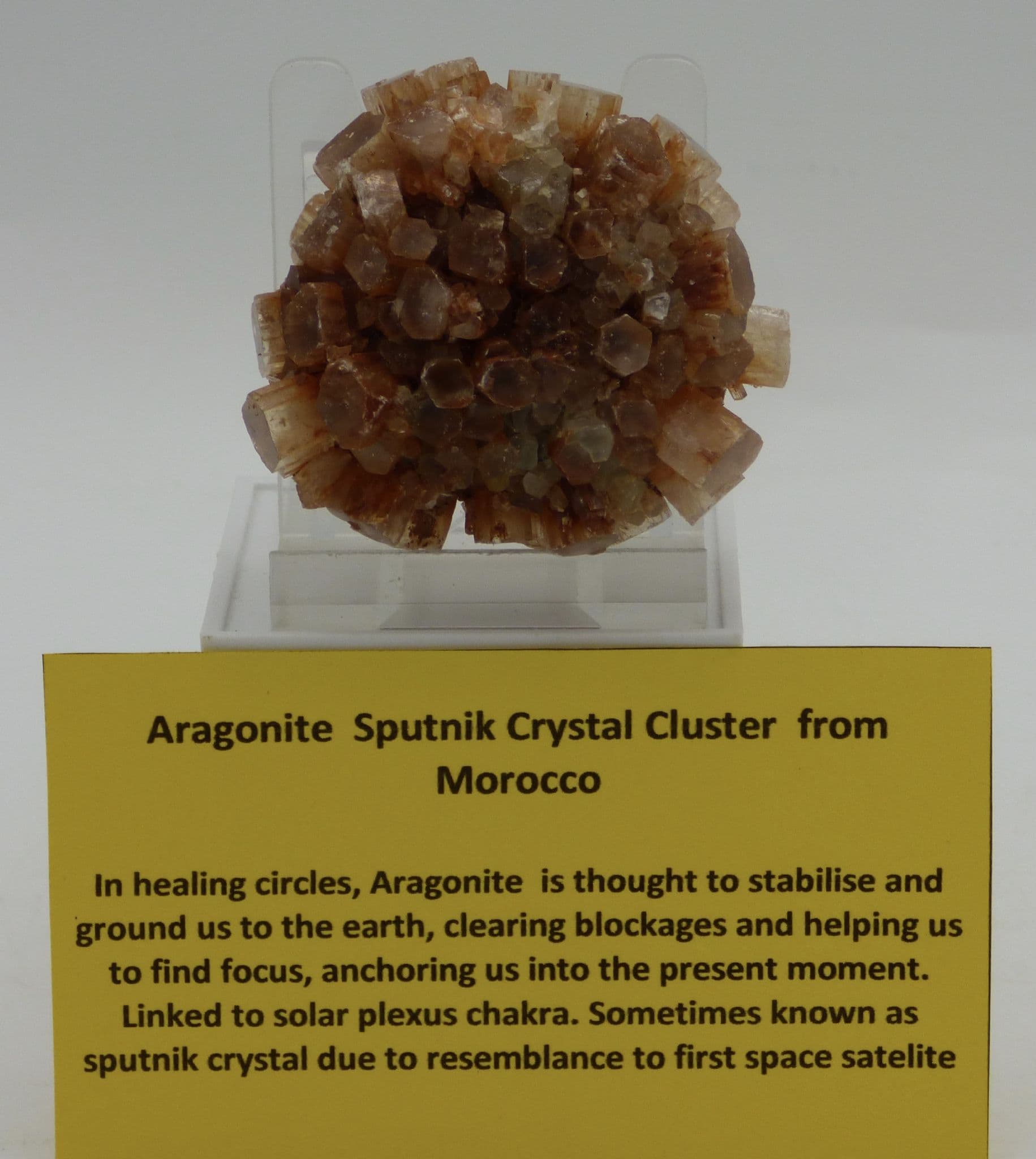 Aragonite Sputnik Crystal Healing Mineral Clusters  in Gift Bag