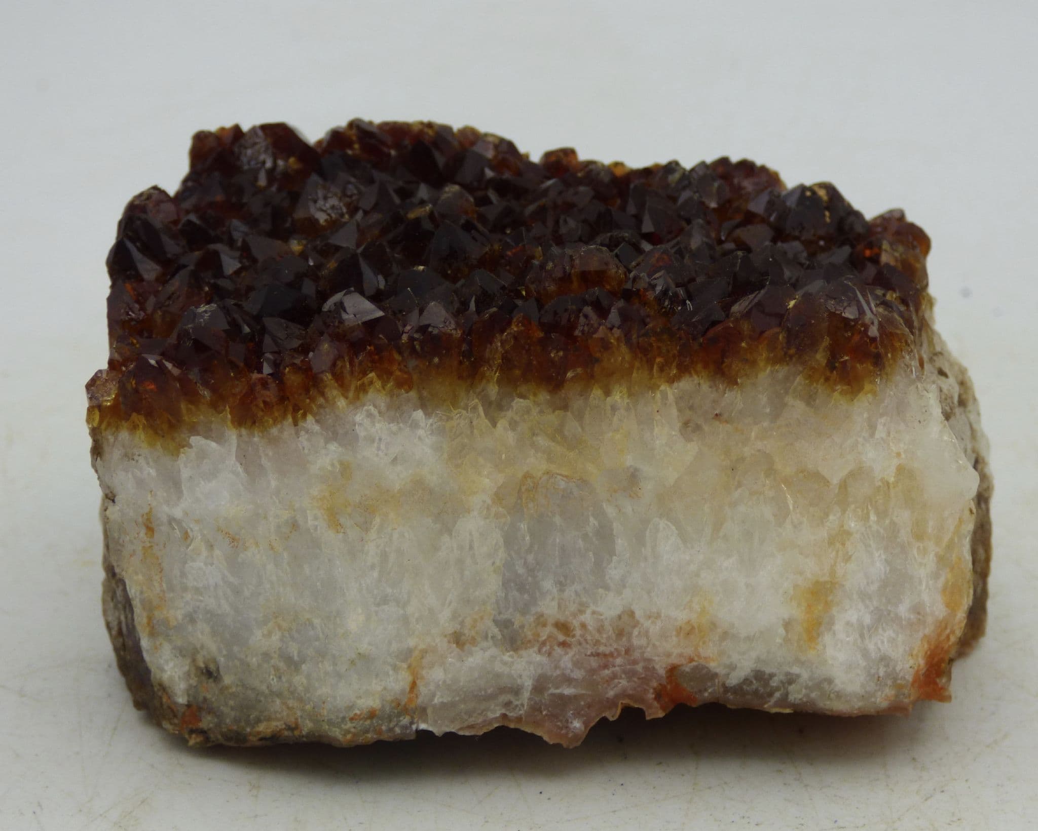 Citrine crystal cluster from Brazil 13.5 cm (1)