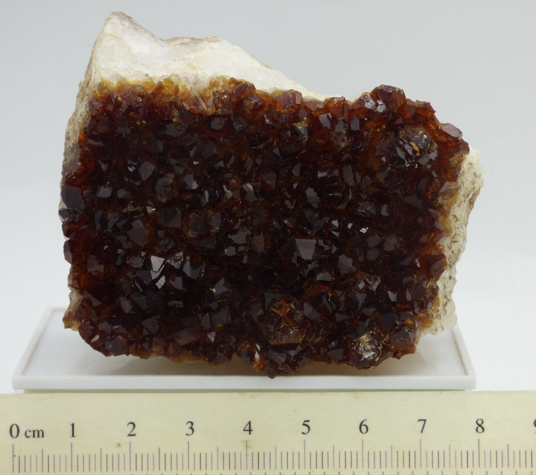 Citrine crystal cluster from Brazil 13.5 cm (1)