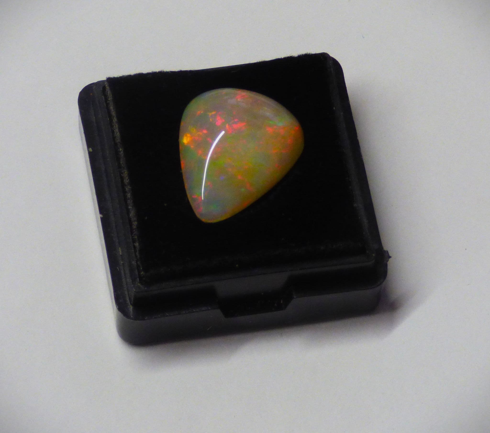 Genuine Natural Ethiopian Delanta Opal Cabochon Multicolour  4.60 Carat