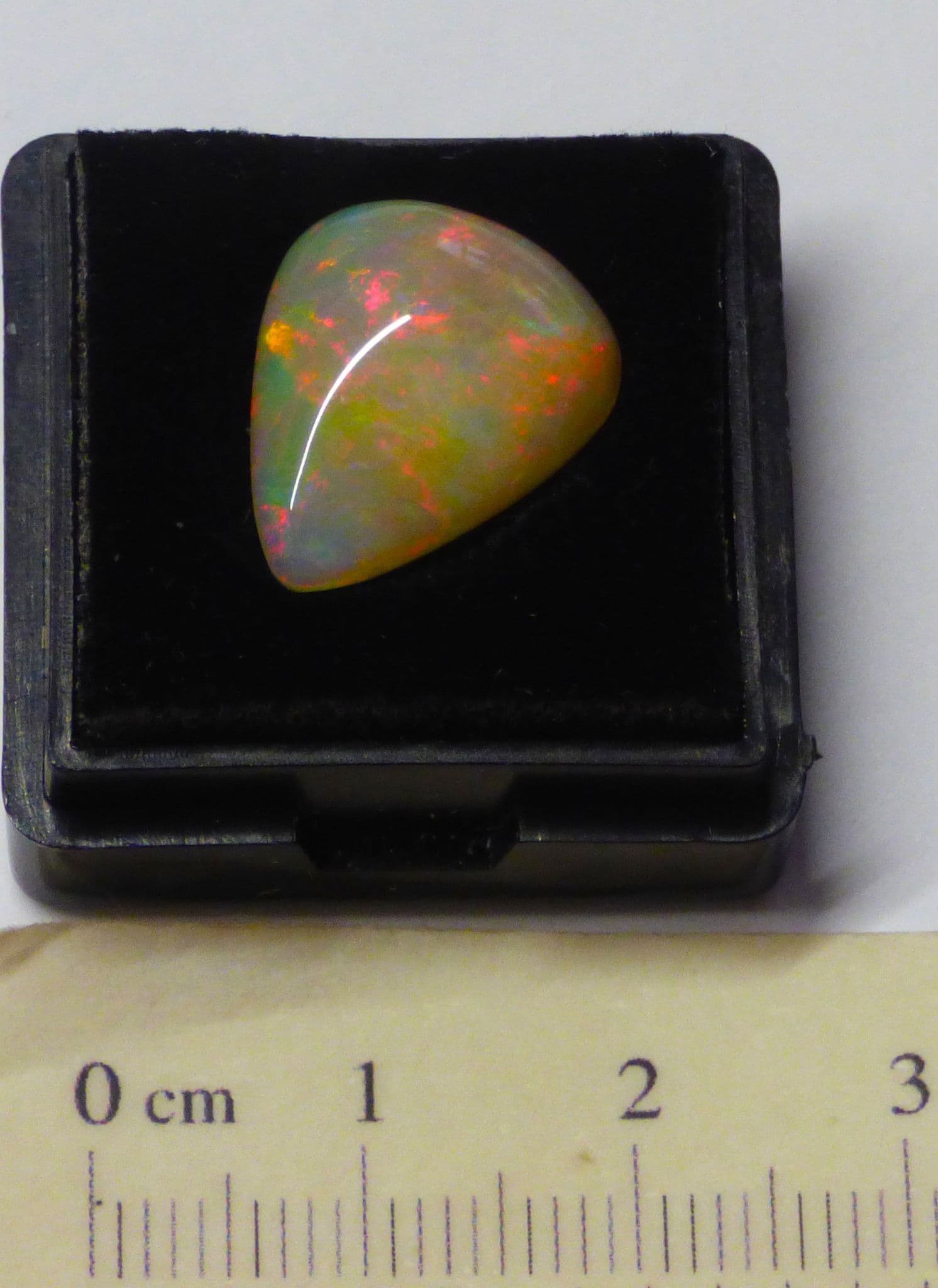 Genuine Natural Ethiopian Delanta Opal Cabochon Multicolour  4.60 Carat