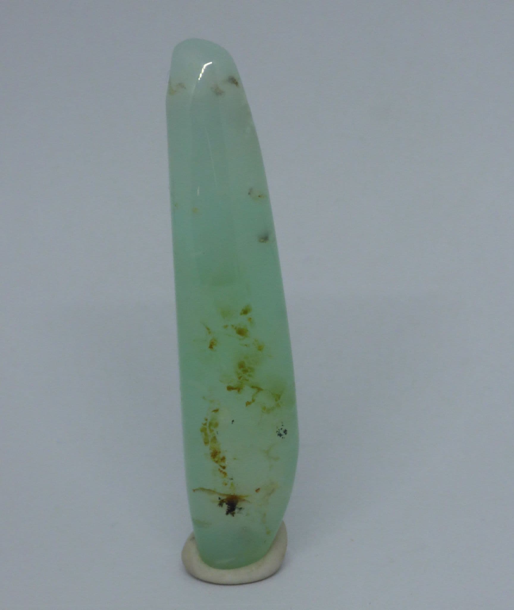 Green Chrysoprase Polished Crystal  from Java 16 gm