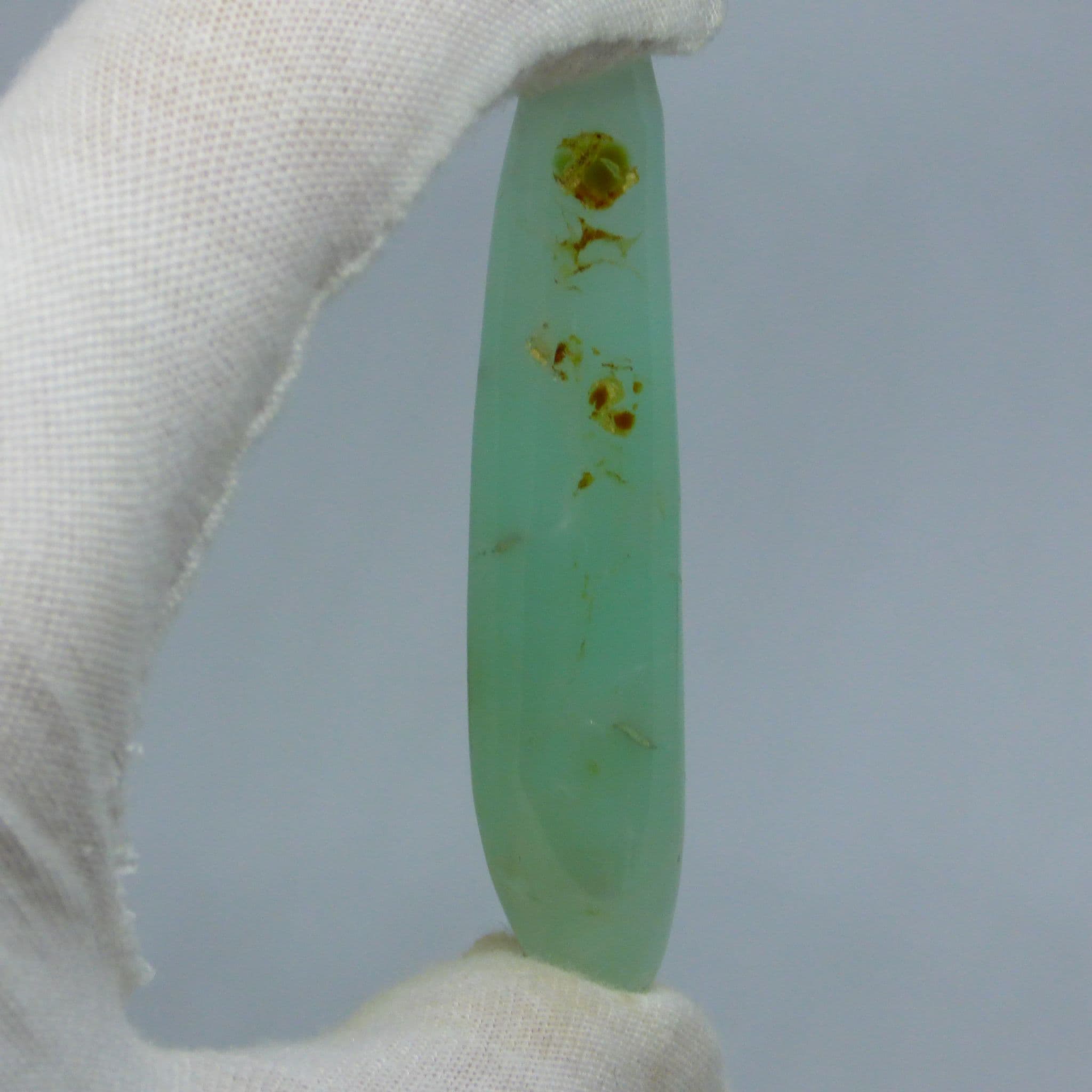 Green Chrysoprase Polished Crystal  from Java 16 gm