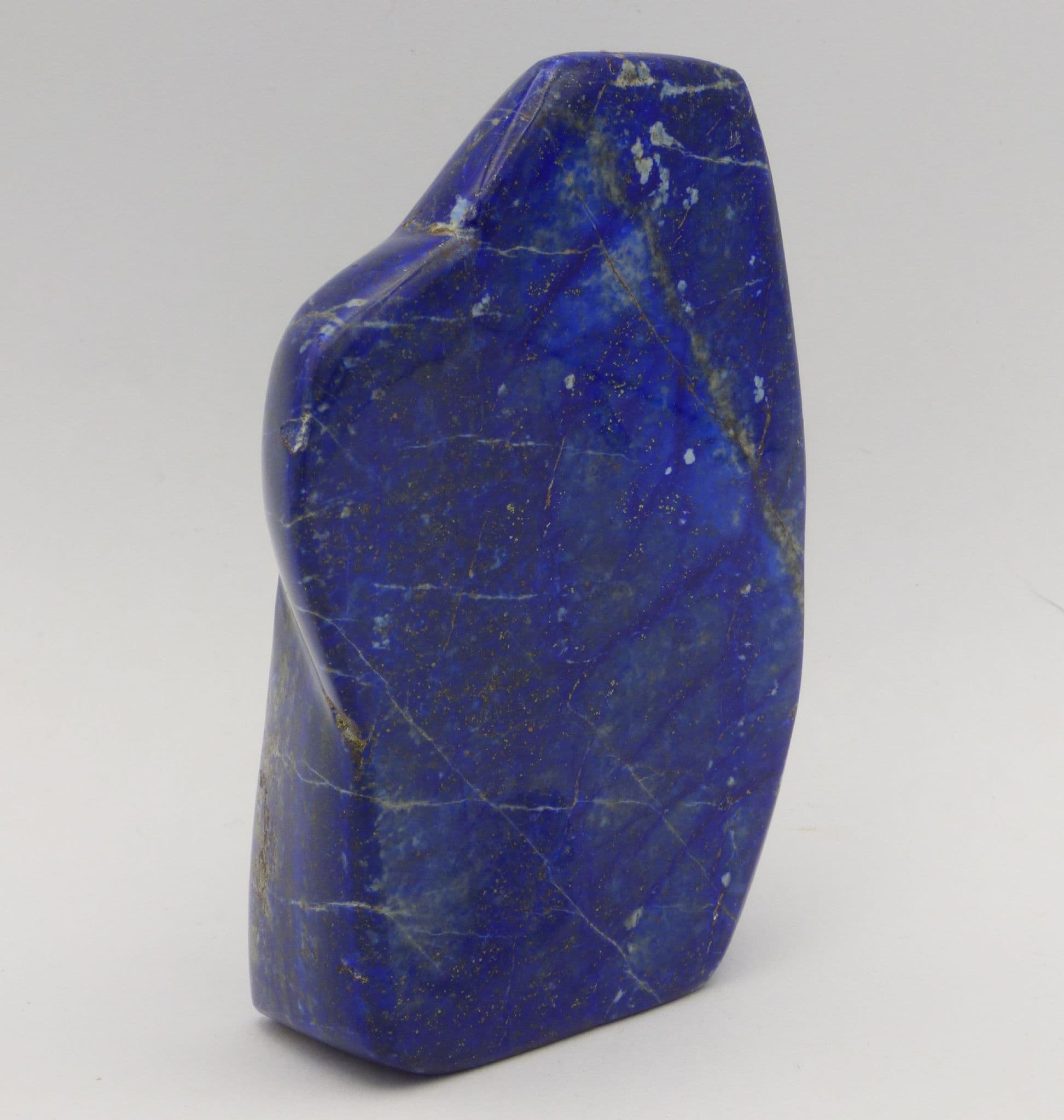 Lapis Lazuli Crystal Freeform 10.5 x 7.4  x 3.7 cm 426 gms