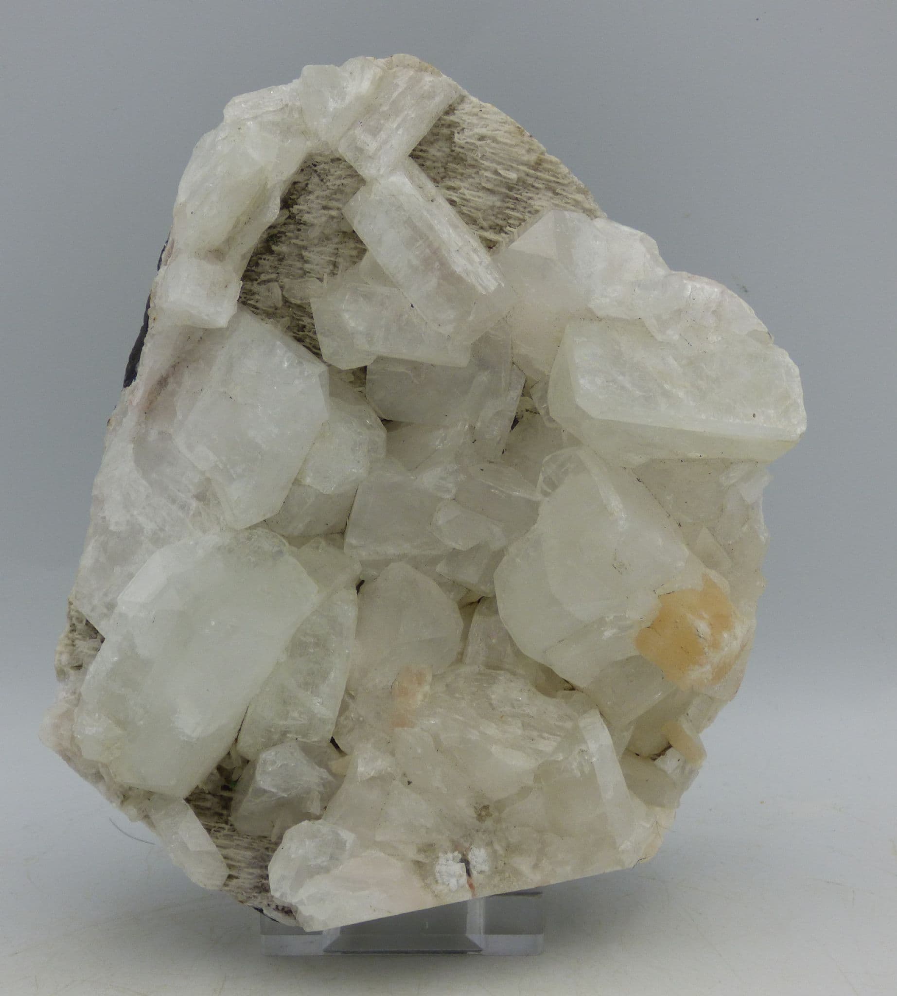 Large Natural Zeolite Crystal Cluster 1.3 kg   + Display Stand