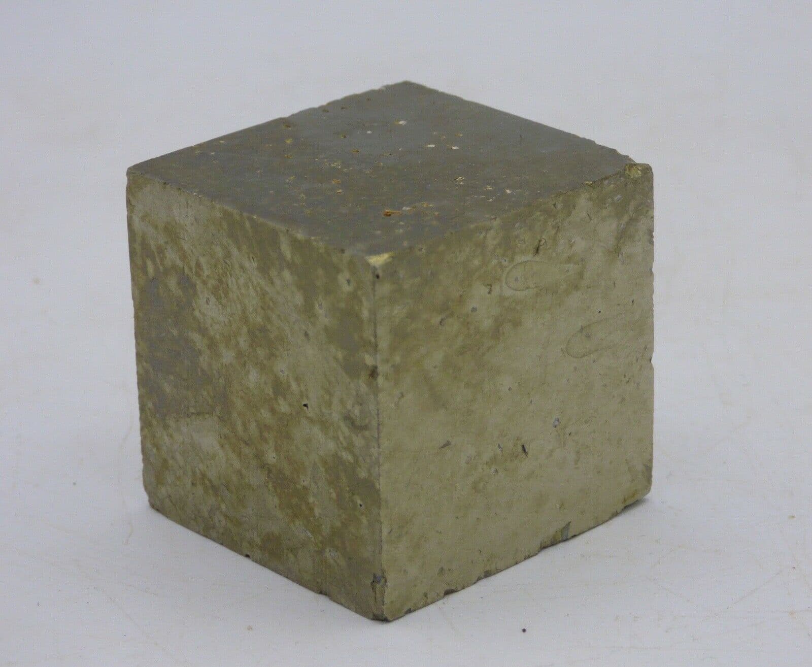 Natural Pyrite Cube 213 gms 3.5 x 3.5 cm  La Rioja region, Spain + Display Stand